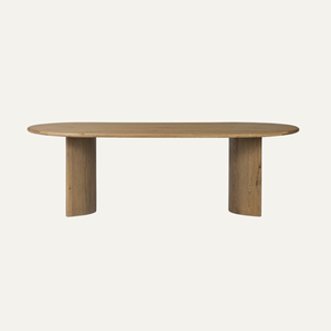 Elaris Modern Solid <b>Wood</b> Dining <b>Table</b> Set with Oval Marble <b>Top</b> for Home Farmhouse or Restaurant Use - Product Image 1