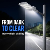 Modules LED Directs d'Usine 200W pour Éclairage Public, en Aluminium Moulé Sous Pression, Étanche IP65, pour Parcs et Allées Extérieures