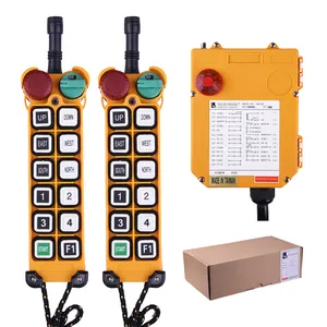 Cần Trục F24-12S TELECRANE Công Tắc Nút Nhấn Điều Khiển Từ Xa Công Nghiệp Vô Tuyến Không Dây 12 Nút Tốc Độ Đơn Thông Dụng