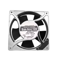 Kipas Pendingin AC Bingkai Aluminium SANYO 109S005 AC0.18A 110V 14W 12038 Asli Baru