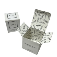 Boîte cadeau de luxe personnalisée en carton blanc pour emballage cosmétique, recyclable et pliable, pour maquillage et soins de la peau