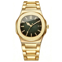 Montre Homme Classique à Quartz Calendrier Multicolore Tendance Sport Bracelet Acier Affaires Vente en Gros