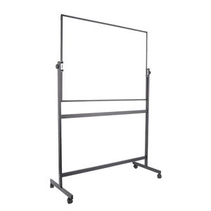 <span class=keywords><strong>Caballete</strong></span> de pizarra blanca rodante grande en rueda <span class=keywords><strong>Caballete</strong></span> de tablero magnético Reversible de pizarra móvil de doble cara <span class=keywords><strong>para</strong></span> Aula de oficina - Product Image 5
