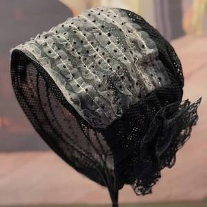 Solid Color Breathable Pleated <b>Hat</b> Women, Islamic Headscarf Inner Cap, Arabic Headscarf, Ethnic Style, Suitable <b>for</b> All Seasons - Product Image 1
