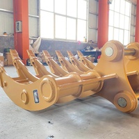 Promotion : Ripper à dent unique mécanique personnalisé à forte inclinaison pour la décompactation des racines en usine, compatible avec les godets à racines