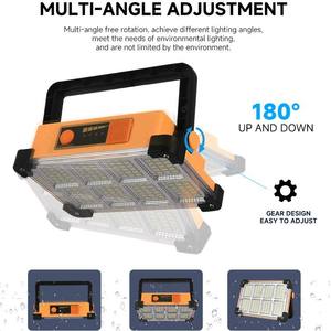 Portable Solar Led <b>Light</b> Usb Outputs For Phones Rechargeable Outdoor Camping Hiking Fishing Operation Site <b>Emergency</b> - Product Image 2