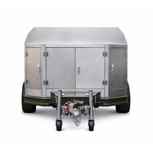 Nettoyeur haute pression à eau froide AMJET SS3070, 300 bars, neuf, monté sur remorque, 62 CV, pour le détartrage intensif des égouts - Product Image 3