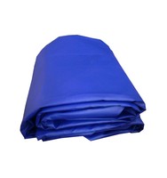 Bâche en PVC de haute qualité, résistante au soleil, imperméable, robuste, enduite de PE