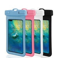 2021 novo Telefone Celular à prova d' Água Saco Para Menos de 7.2 polegadas Telefone Inteligente Universal Nadar IPX8 30M PVC Subaquática À Prova D' Água Caso