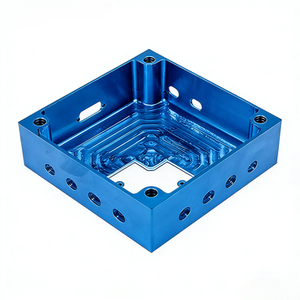Carcasa de Aluminio Mecanizada con Precisión, Cavidad Fresada por CNC con Orificios de Montaje, Servicio OEM - Product Image 3