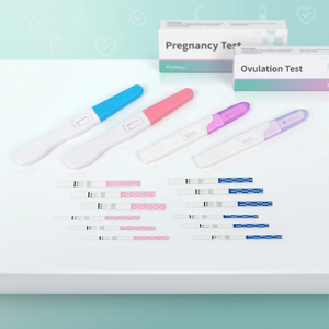 Kits de test de <span class=keywords><strong>prédiction</strong></span> de l'ovulation HCG LH pour <span class=keywords><strong>grossesse</strong></span>, conformes CLIA, vente en gros OEM/ODM - Product Image 3