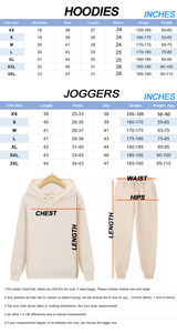 Kustom Logo Usa 100% katun polos pria Hoodie polos Vendor Jogger dan Hoodies Set bordir uniseks setelan olahraga tumpuk pria - Product Image 5