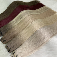 Nouveau Genius trame luxe pleine cuticule russe Ombre Remy cheveux trame Extensions de cheveux 100% cheveux humains génie trame