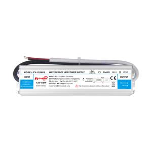 IP67 Waterproof 60W Constant Voltage <b>LED</b> Strip <b>Driver</b> Flicker Free 170-264V AC-DC <b>12V</b> 24V <b>LED</b> Light Box/Signage Power Supply - Product Image 3