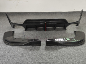 Utilizado para el nuevo Kit de carrocería del difusor trasero de fibra de carbono estilo BMW Serie 3 320i G20 G28 A - Product Image 2
