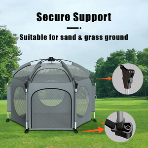 PRODIGY UF001 Tente de jeu pour animaux de compagnie imperméable, pliable, en plastique, facile à installer, pour le camping - Product Image 4