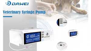 Pompe vétérinaire de seringue d'anesthésie portative électrique médicale de Dawei pour l'hôpital vétérinaire de vétérinaire - Product Image 5