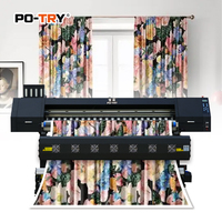 Impresora de Inyección de Tinta de Sublimación Po-try CMYK de 6 pies I3200 con 2/4 Cabezales de Impresión, Automática, Nueva, con 1 Año de Garantía