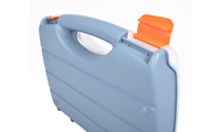 Boîte de rangement portable multifonction vide pour outils, 15 compartiments, boîte à outils en plastique pour vis