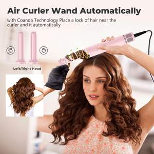 Secador de Pelo Profesional 7 en 1 de Alta Velocidad con Tecnología BLDC, Juego de Secadores de Pelo con Rizadores Automáticos y Secado de Alta Velocidad para Uso en Salón y en Casa - Product Image 6