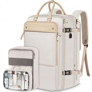 Free Sample New Extra Large Expandable <b>Flight</b> Approved Weekender Bag 52L Travel Laptop <b>Backpack</b> with Shoes Compartment - Product Image 1