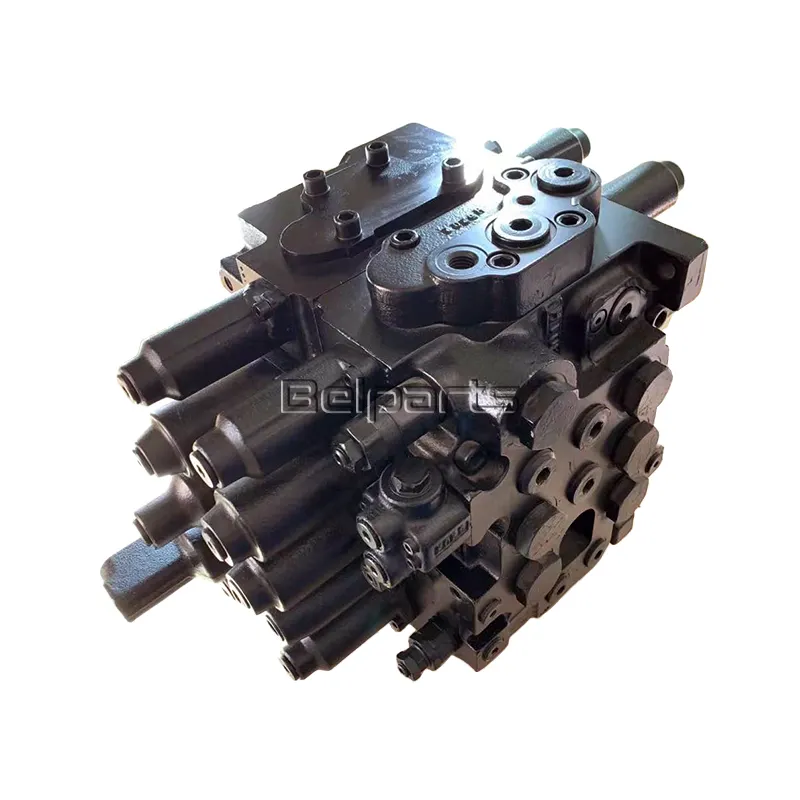 วาล์วควบคุม SK200-6E ของรถขุด belparts สำหรับวาล์วกระจาย kobelco LC30V00036F3 KMX15YD YN32W00017F1