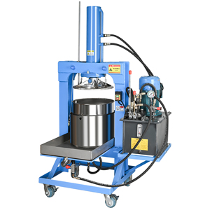 Presse hydraulique électrique pour fruits/légumes/nid d'abeille, surface de contact alimentaire en acier inoxydable 304 - Product Image 4