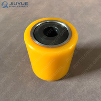 Roue de charge 85x95/100-25 avec rouleaux et roulements à billes pour transpalette électrique BT LWE200 - Pièces de rechange pour chariot élévateur à fourche - Neuf pour usage commercial