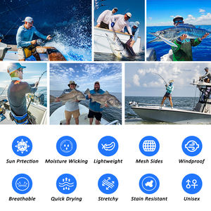 Pantalones de senderismo para hombre duraderos elásticos de 4 vías de alta calidad que absorben la humedad ligeros al aire libre UPF 50 + Pantalones de pesca informales de secado rápido - Product Image 3