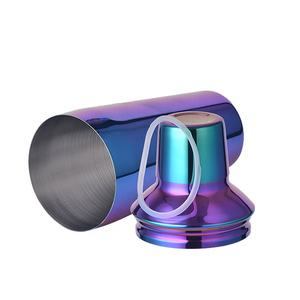 Vente en gros BarTools 750ml Logo personnalisé coloré paillettes en acier inoxydable arc de pluie Boston <span class=keywords><strong>Cocktail</strong></span> <span class=keywords><strong>Shaker</strong></span> bouteille tasse Machine - Product Image 4