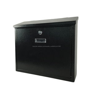 Hotsale de metal montado en la pared al aire libre los buzones de correo de carta de jardín Correo <span class=keywords><strong>Postal</strong></span> carta caja - Product Image 1