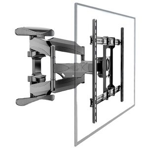 Support mural <span class=keywords><strong>TV</strong></span> articulé Kelmy Steel 32-75 pouces, compatible CE/RoHS, pour téléviseurs et moniteurs - Product Image 1