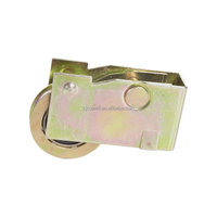 Roulettes de bas de porte coulissante en acier de style moderne personnalisées Cowell, revêtement zinc 4mm, faible bruit NA004