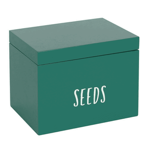 Boîte à graines en bois pour fleurs sauvages, boîte <span class=keywords><strong>de</strong></span> rangement pour sachets <span class=keywords><strong>de</strong></span> graines en bois avec séparateurs, boîte à graines <span class=keywords><strong>de</strong></span> fleurs - Product Image 1