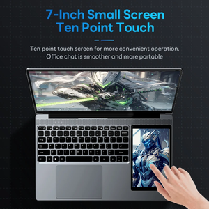 Dual Screen Laptops Gloednieuwe 15.6 Inch Touchscreen Quad Core Intel Alder Lake N 10016gb Ddr4 Computer Laptop Gaming Pc - Product Image 2