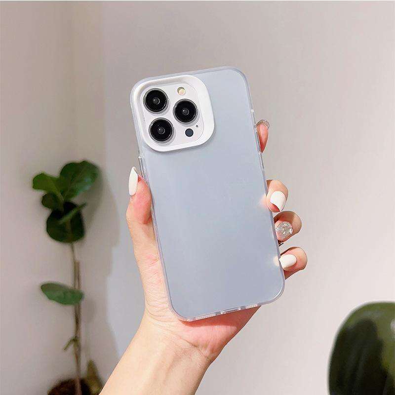 Blanco plateado iridiscente