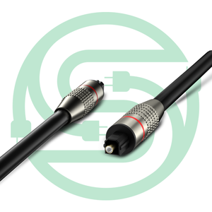 Câble Audio optique numérique Toslink, 50 pièces, <span class=keywords><strong>Port</strong></span> <span class=keywords><strong>PDIF</strong></span>, connecteurs plaqué<span class=keywords><strong>s</strong></span> en or 24K pour Home cinéma, Bar de son, TV, PS4, Xbox, Playstation - Product Image 2