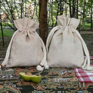 Recyclable Custom 100% Cotton <b>Big</b> Pouch Drawstring Dust Shoes Bags Clothing Storage 120-250GSM Screen Printed Logo - Product Image 4