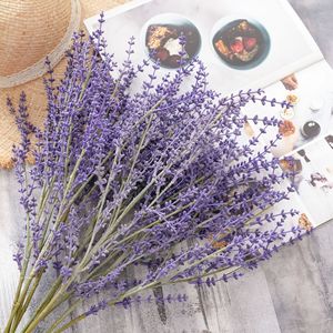 CallaFloral Artificial Lavender <b>Flower</b> <b>Single</b> Stem Purple Plastic Indoor Decor Wedding Craft INS Style - Product Image 2