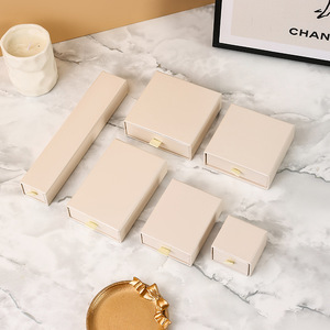 Custom Size Slide Out Sliding Drawer Paper Jewelry <b>Gift</b> <b>Box</b> Necklace Rings <b>Earrings</b> Jewelry Packaging Paper <b>Box</b> - Product Image 6