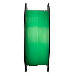 Klephed 1.75Mm 1Kg pencetakan 3D Pla filamen 3D batang plastik Logo hijau bening dan warna dapat disesuaikan