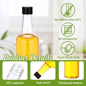 Mini Hot Chili <b>Sauce</b> 100ml Portable Cooking Oil Packaging Screw Cap Plastic PET Screen Printed Bottle OEM/ODM Available for - Product Image 3