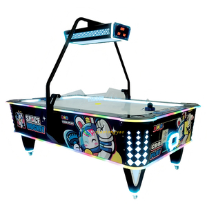 Mesa de Hockey de Aire Arcade Grande para Dos Jugadores, Operada con Monedas, Construcción de Fibra de Vidrio y Metal, Certificación CE, Personalizable - Product Image 5
