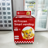 Distributeur automatique de produits surgelés commercial extérieur personnalisé ODM OEM, 24 heures sur 24, pour fruits surgelés et crèmes glacées