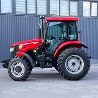 Trattore Agricolo YTO ELX804 80hp 804 4x4 Automatico Diesel, Nuovo Macchinario Agricolo con Certificazione ECE EPA e Motore di Qualità