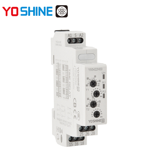 Relais temporisé miniature étanche Yoshine AC/DC 12-240VAC 10A DPDT à double cycle de temps avec bornes à vis pour applications automobiles <span class=keywords><strong>CB</strong></span>/CE/CCC - Product Image 2