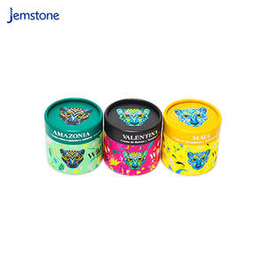 Emballage en tube de papier pour crème pour le visage, en carton cosmétique recyclé, cylindre pour soins de la peau, impression quadricolore - Product Image 3