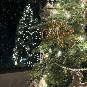 Cinta para Árbol de Navidad, Accesorios de Malla de PP para Lazos y Coronas, Decoraciones Navideñas - Product Image 4