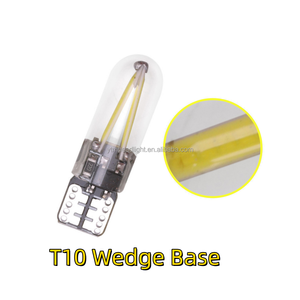 T10 <span class=keywords><strong>Wedge</strong></span> cơ sở W5W COB LED Glass xe bóng đèn Đèn Đèn Đọc Sách 12V Filament Glass chiều rộng chỉ số đèn giấy phép Tấm Đèn - Product Image 3