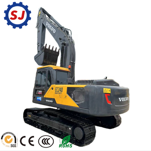 Excavatrice Volvo EC240 d'occasion de haute qualité, 24 tonnes, modèle 2024, moteur, pompe, boîte de vitesses d'origine coréenne, machine lourde à vendre - Product Image 4